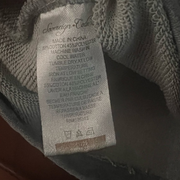 Sovereign Code gray crewneck sweatshirt bird pattern sleeves size medium - Picture 6 of 9